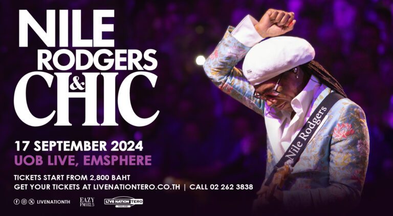 Nile Rodgers & CHIC’ Live in Bangkok_820x450