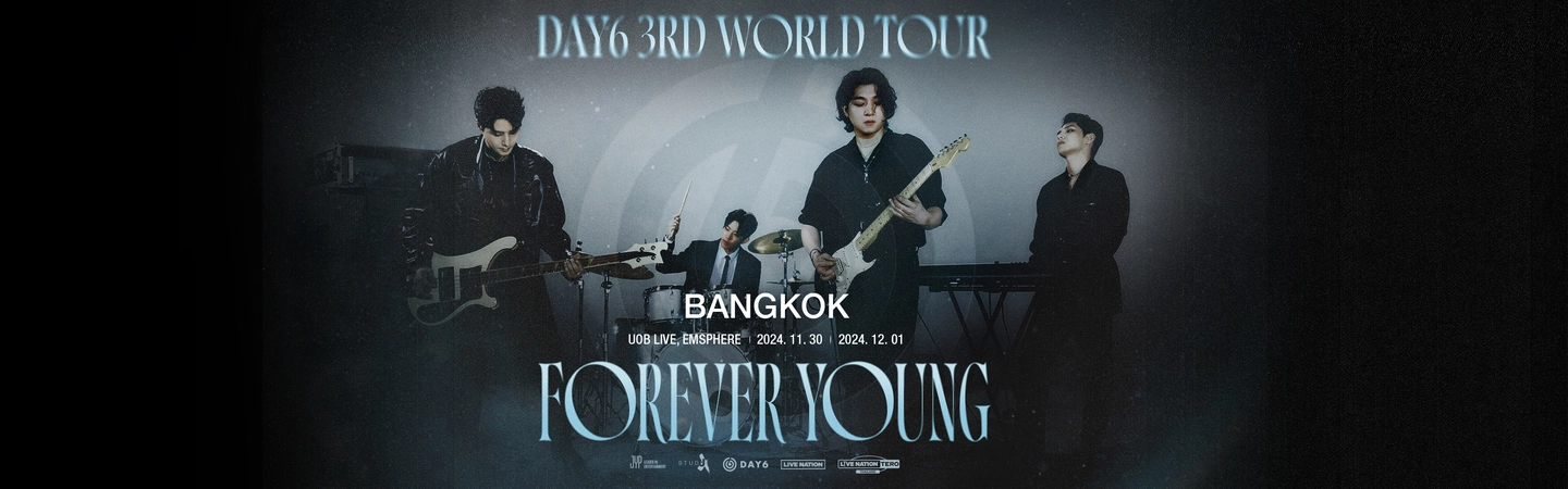 DAY6 3RD WORLD TOUR FOREVER YOUNG 1440x450